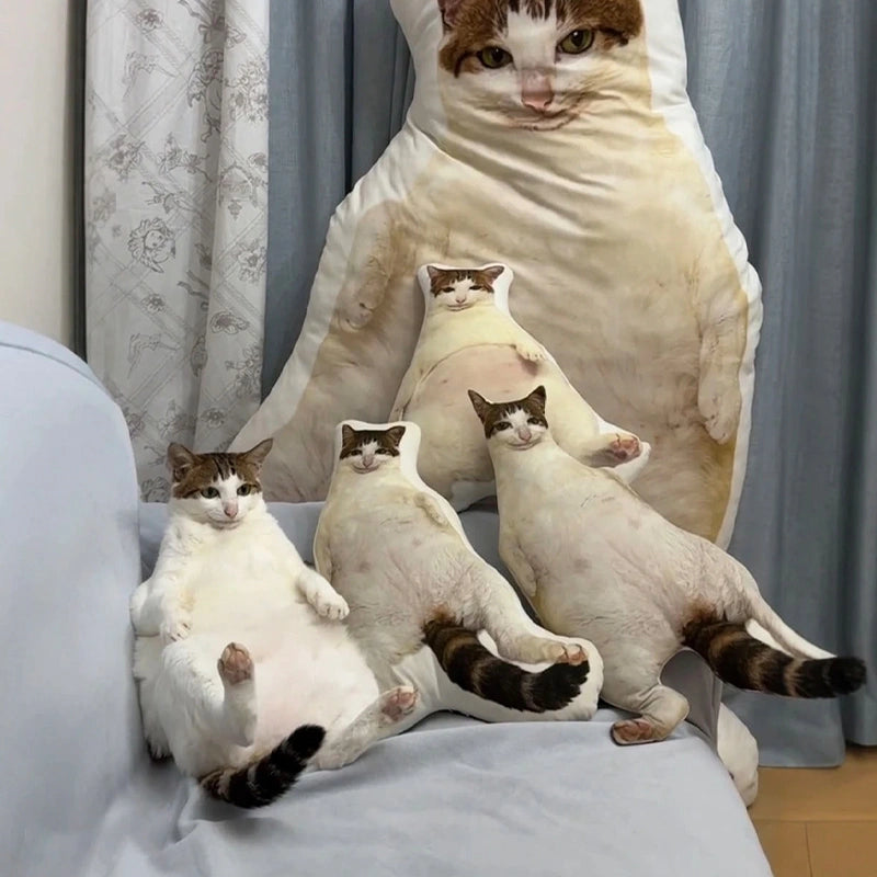 Personalized Funny Pet Photo Cushion Doll – Custom Ugly Cute Plush Pillow, Custom Pet Face Body Pillow Gift