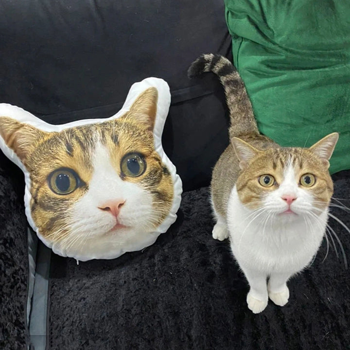 Personalized Funny Pet Photo Cushion Doll – Custom Ugly Cute Plush Pillow, Custom Pet Face Body Pillow Gift