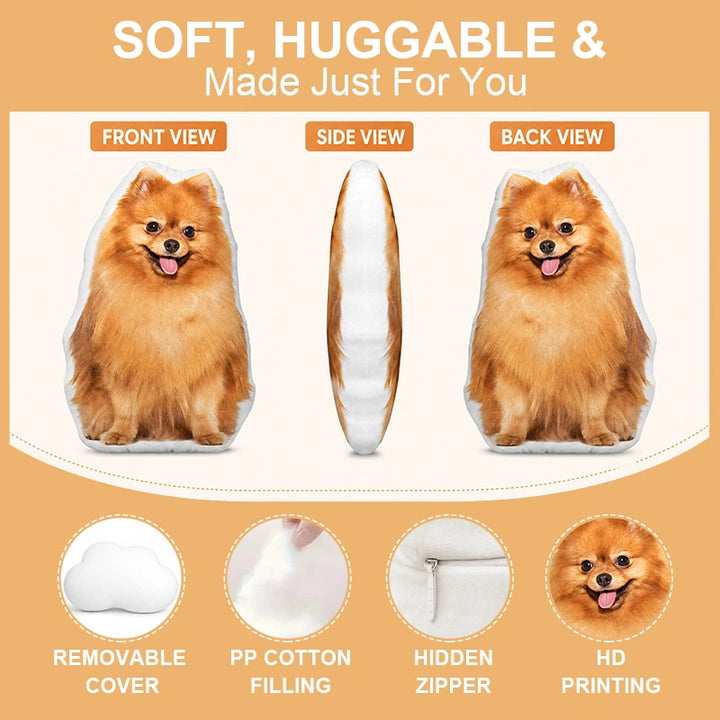 Personalized Giant Pet Photo Pillow