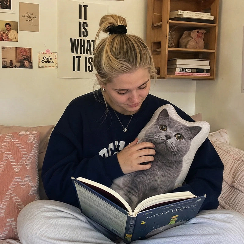 A Hug From Home™ - Personalized Photo Hug Pillow For College Students