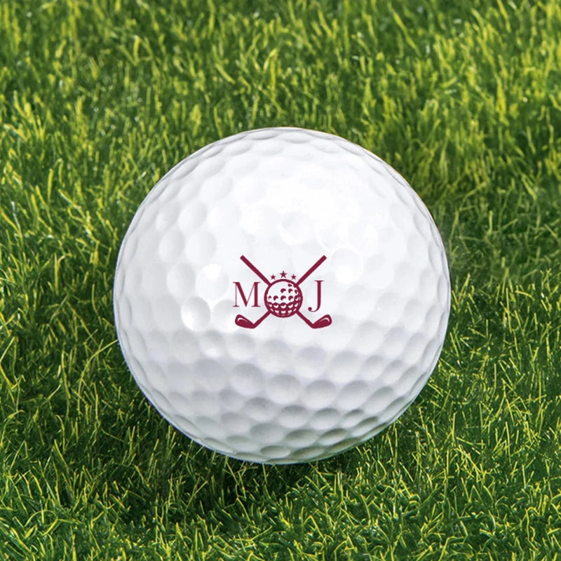 Personalized Golf Ball Stamp with Initials – Custom Monogram Marker for Golfers