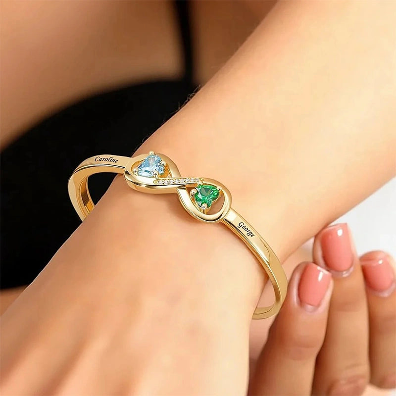 Colar com inicial em formato de bolha personalizada – Pingente com letra personalizada em prata de lei ou ouro 18K