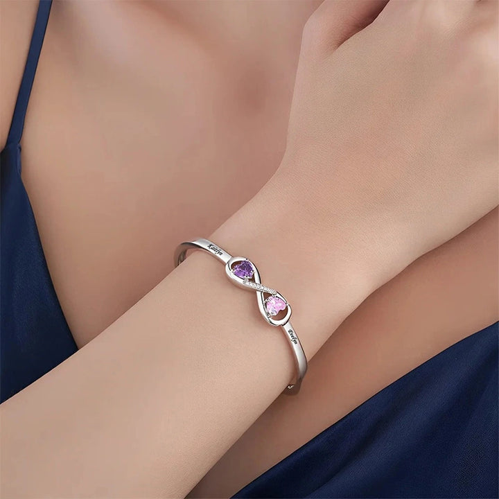 Colar com inicial em formato de bolha personalizada – Pingente com letra personalizada em prata de lei ou ouro 18K