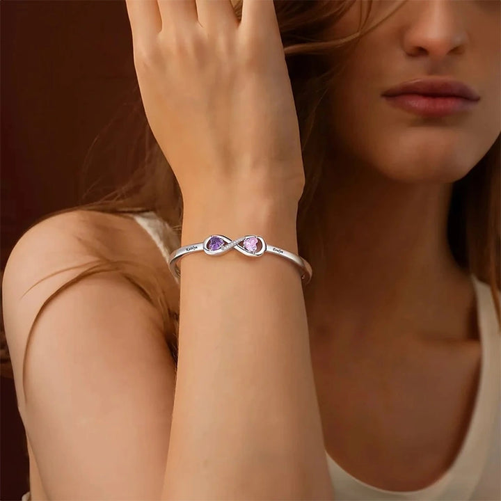 Colar com inicial em formato de bolha personalizada – Pingente com letra personalizada em prata de lei ou ouro 18K
