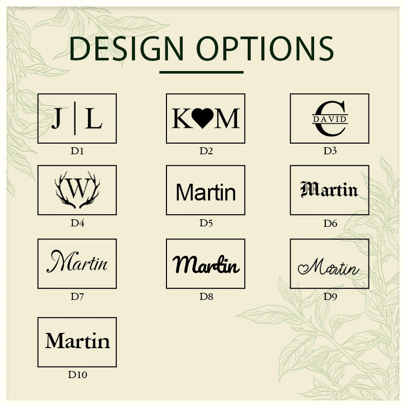 Personalized Leather AirTag Wallet – Full-Grain Distressed Bifold