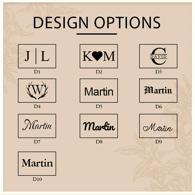 Personalized Leather Glasses Case – Handmade Custom Eyewear Protector, Minimalist Gift for Him or Her, Anniversary & Valentine’s Day Gift