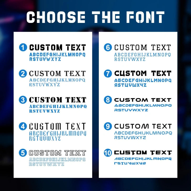 Personalized LED Headphone Stand – Custom RGB Gamer Desk Organizer & Headset Display