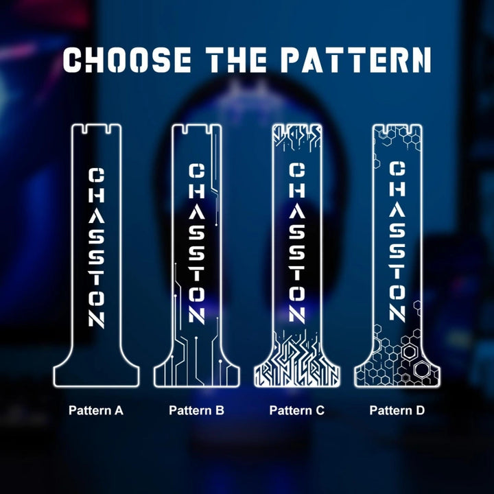 Personalized LED Headphone Stand – Custom RGB Gamer Desk Organizer & Headset Display