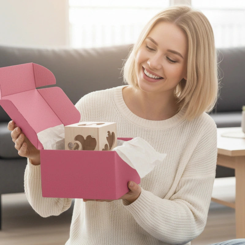 Personalized Magic Projection Box – Custom Message Light Gift for Girlfriend, Wife & Couples