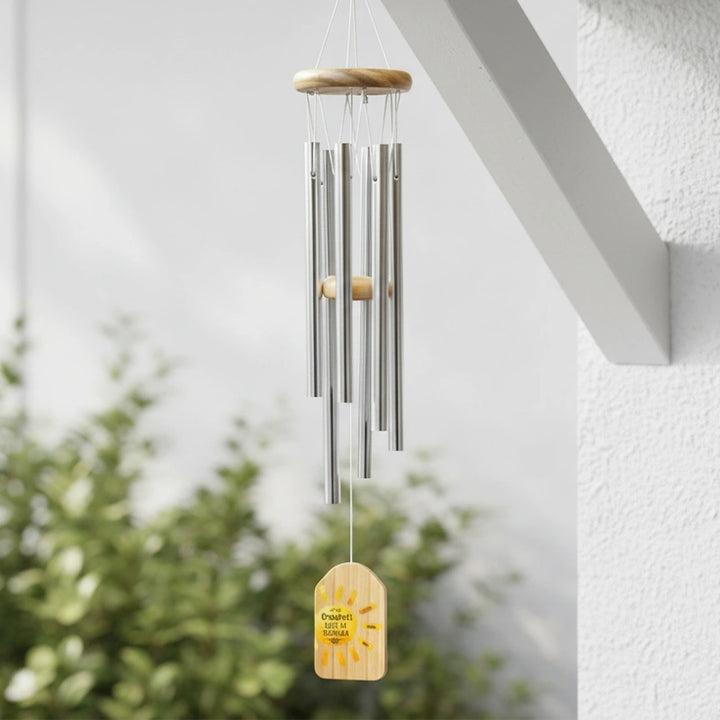 Personalized Nana Wind Chime – Grandma’s Rays of Sunshine Gift, Custom Grandkids Names Wind Chimes, Mother’s Day Gift for Grandma