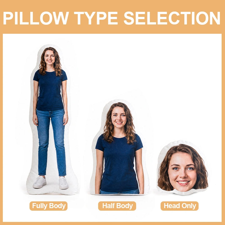 Personalized Photo DIY Humanoid Cushion Doll