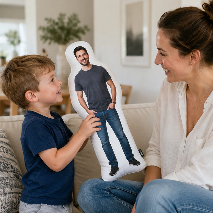 Personalized Photo DIY Humanoid Cushion Doll