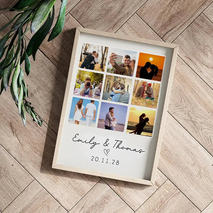 Personalized Photo Collage Print