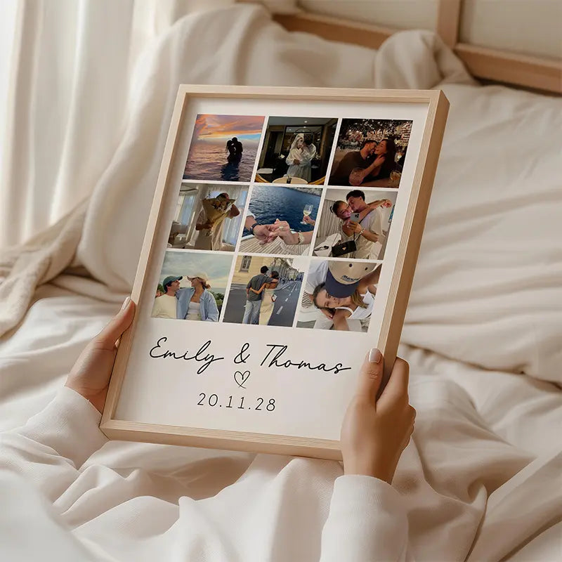 Personalized Photo Collage Print