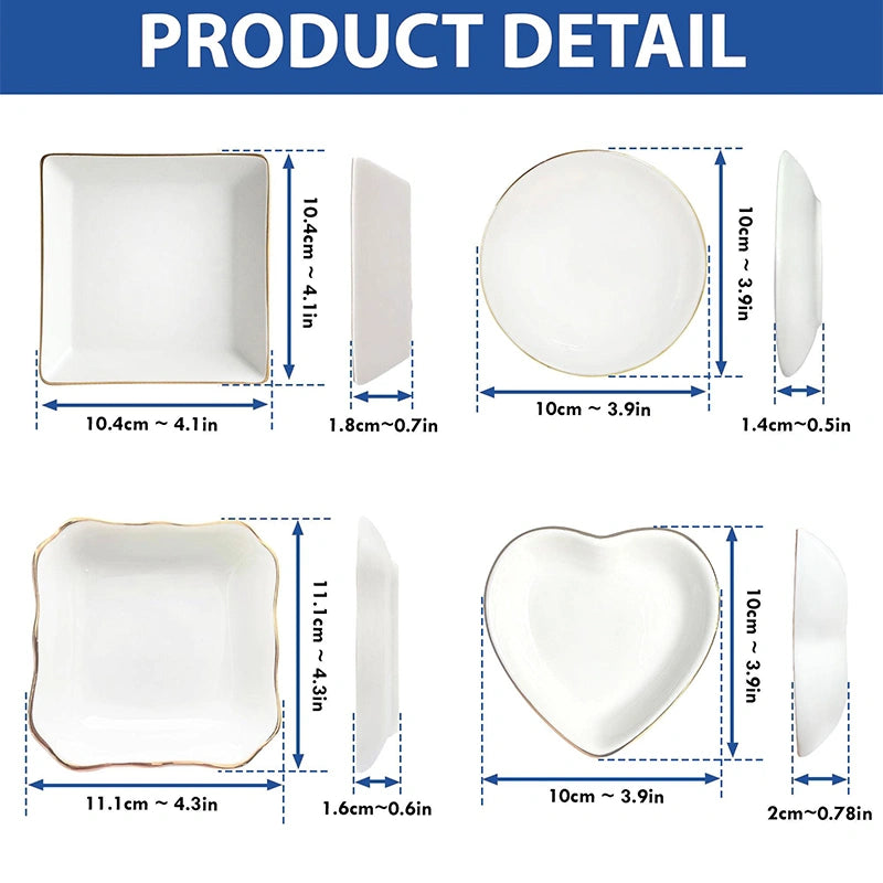 Personalized Photo Trinket Tray for Mom – Custom Ring Dish with Picture, Mother’s Day Gift for Mom Grandma
