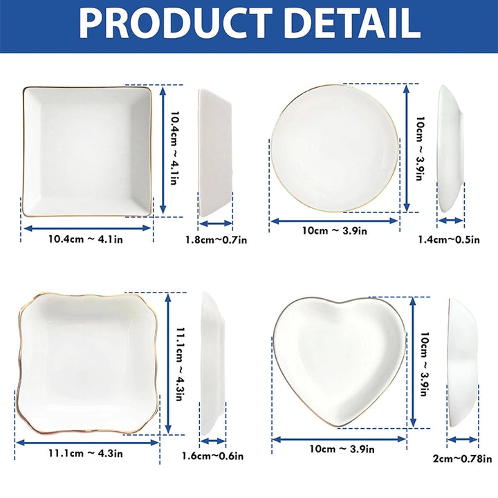 Personalized Photo Trinket Tray for Mom – Custom Ring Dish with Picture, Mother’s Day Gift for Mom Grandma