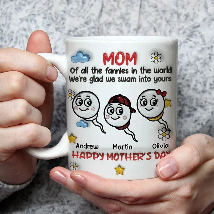 Personalized “The Winners” 3D Inflated Effect Mug