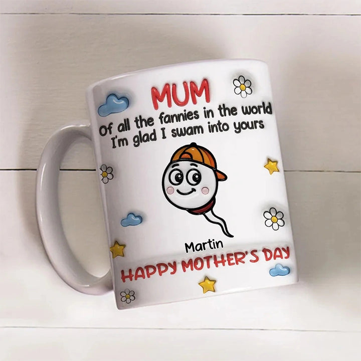 Personalized “The Winners” 3D Inflated Effect Mug