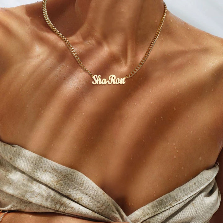 Personalized Women's Name Custom Cuban Necklace