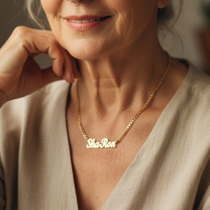 Personalized Women's Name Custom Cuban Necklace