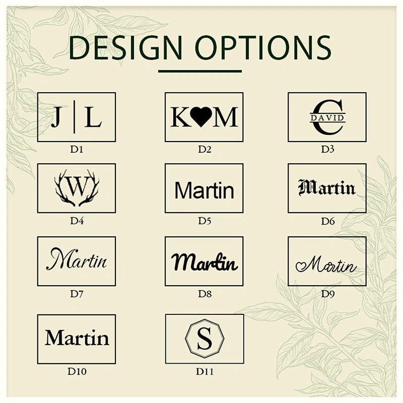 Personalized Wooden Guitar Pick Box