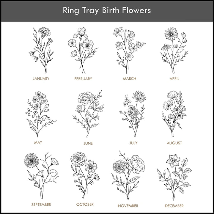 Personalized Wooden Ring Dish – Engraved Walnut Ring Holder, Custom Engagement & Wedding Gift, Anniversary Jewelry Tray for Her