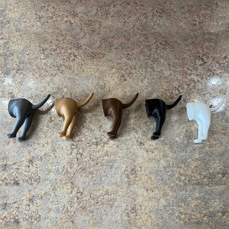 Pooping Dog Butt Toothpaste Topper – Funny Gag Gift for Dog Lovers & Bathroom Humor Decor