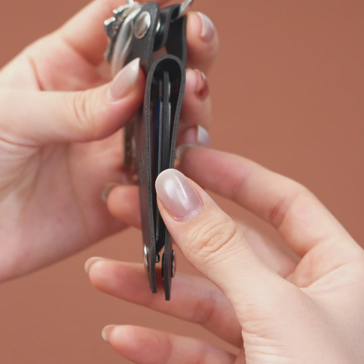 The "Our Secret" Personalized Leather Photo Keychain - Custom Private Keepsake Gift For Him