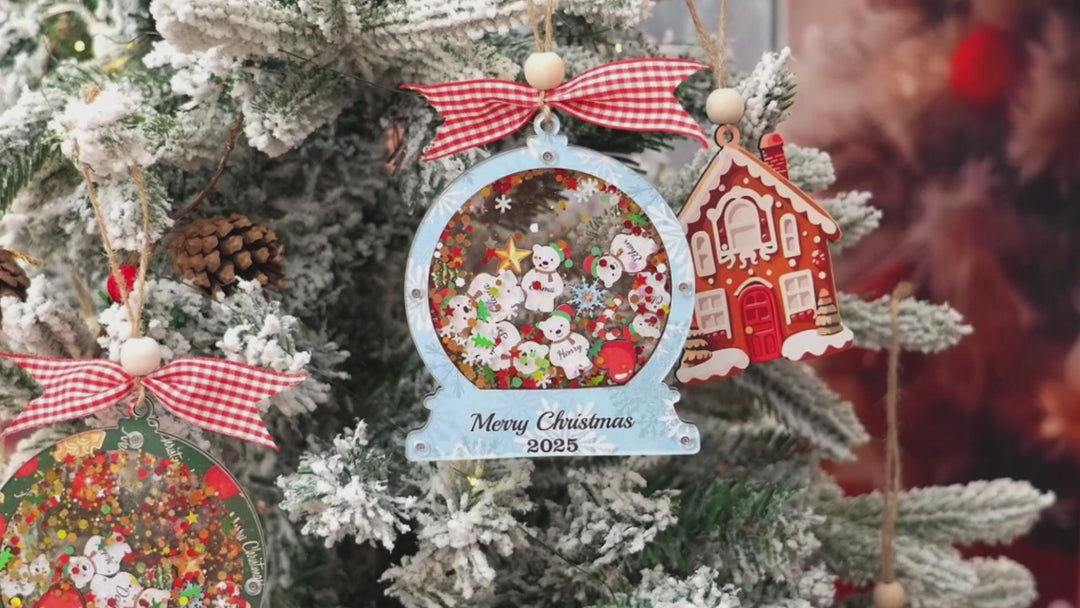 Personalized Family Christmas Ornament 2025