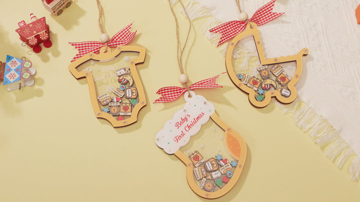 Personalized Baby’s First Christmas 2025 Ornament