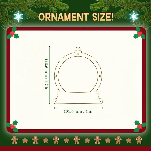 Personalized Family Christmas Ornament 2025