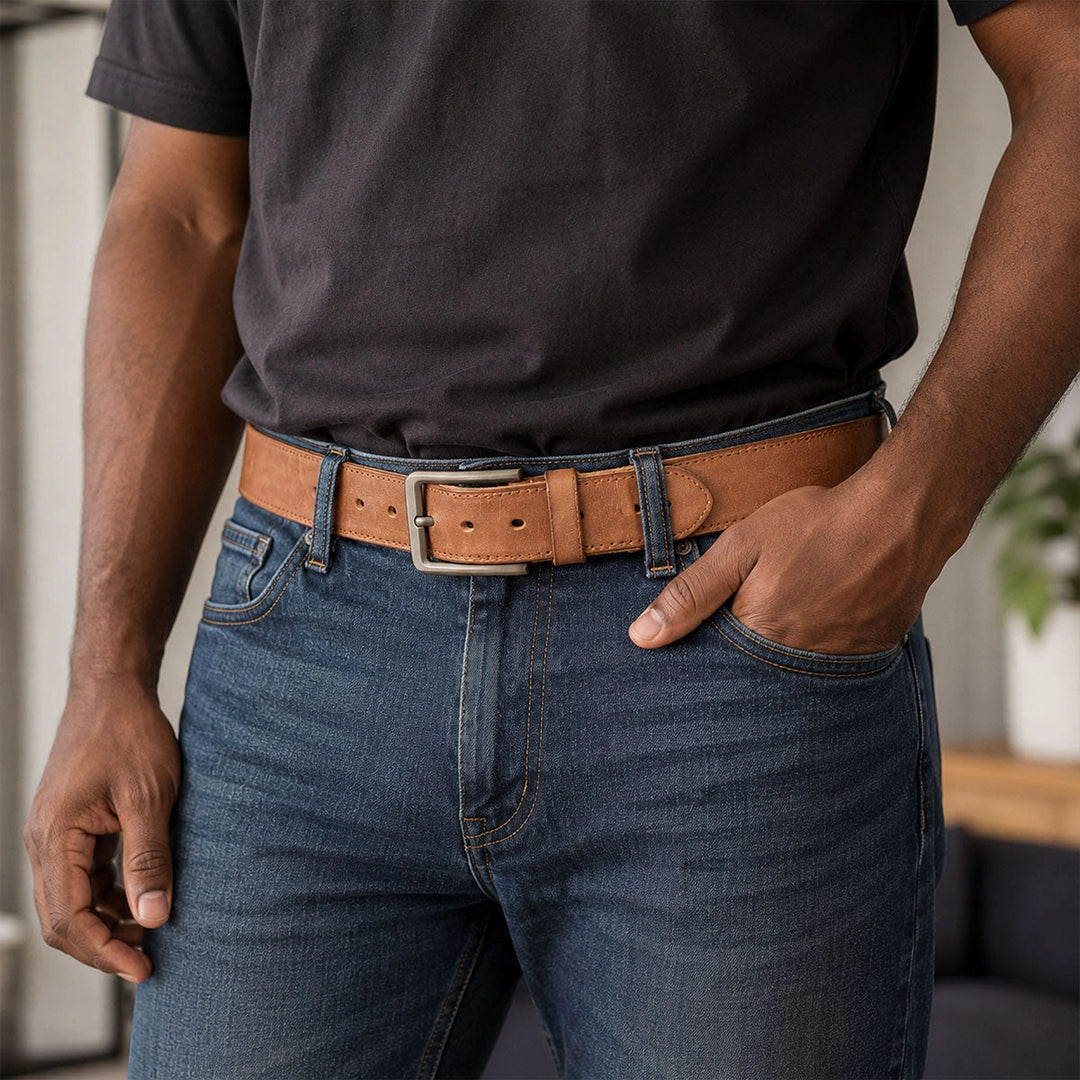 He Didn’t Expect What Was Written on This Belt… Funny Personalized Leather Gift for Him
